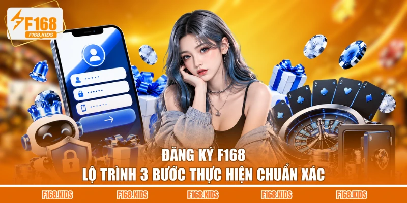 Đăng Ký F168 - Lộ Trình 3 Bước Thực Hiện Chuẩn Xác