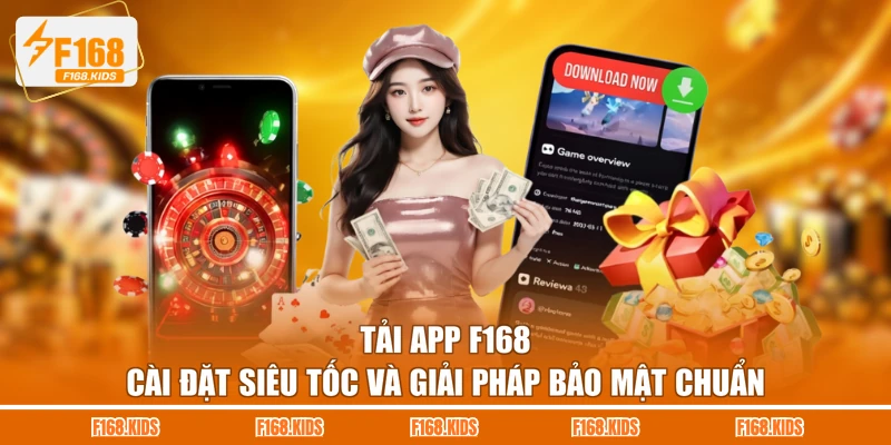 Tải App F168 - Cài Đặt Siêu Tốc Và Giải Pháp Bảo Mật Chuẩn